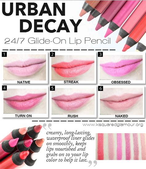 urban decay lip pencil rush